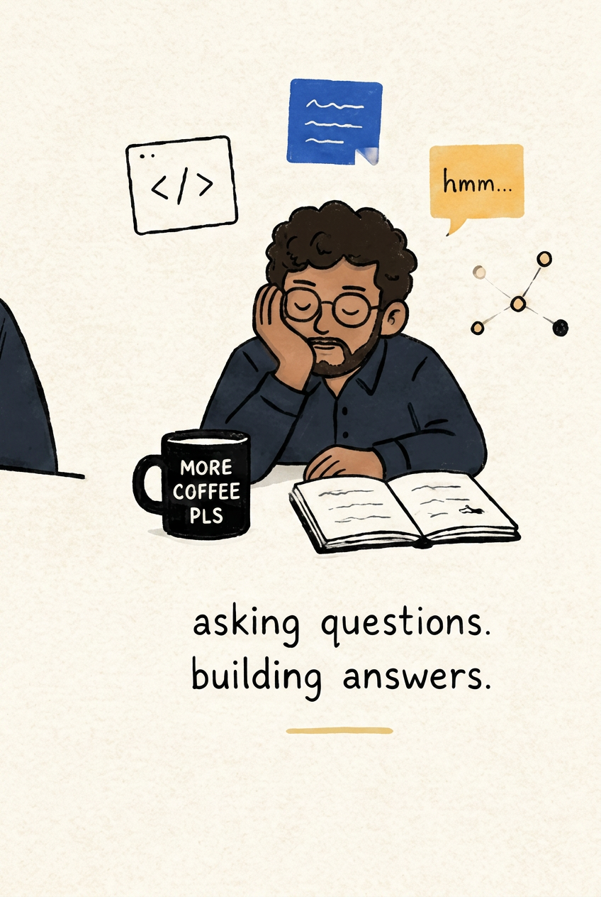 asking questions. building answers.